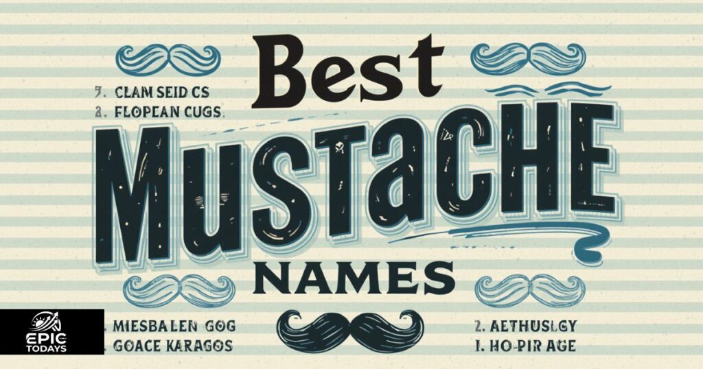 Best Mustache Names