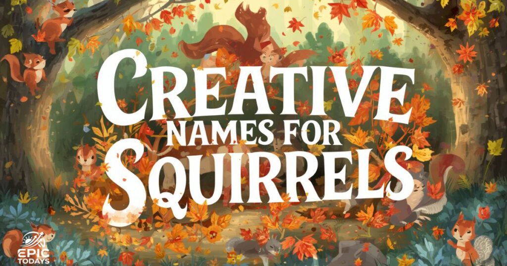 Creative Names For Squirrels