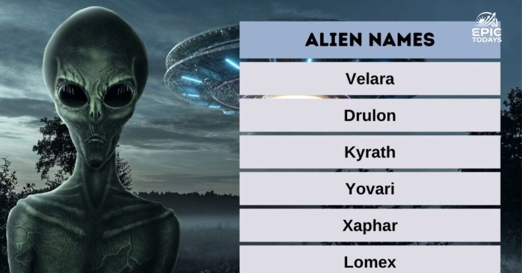 Cute Alien Names