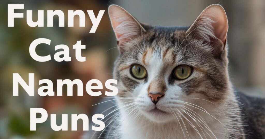 Funny Female Cat Names Puns