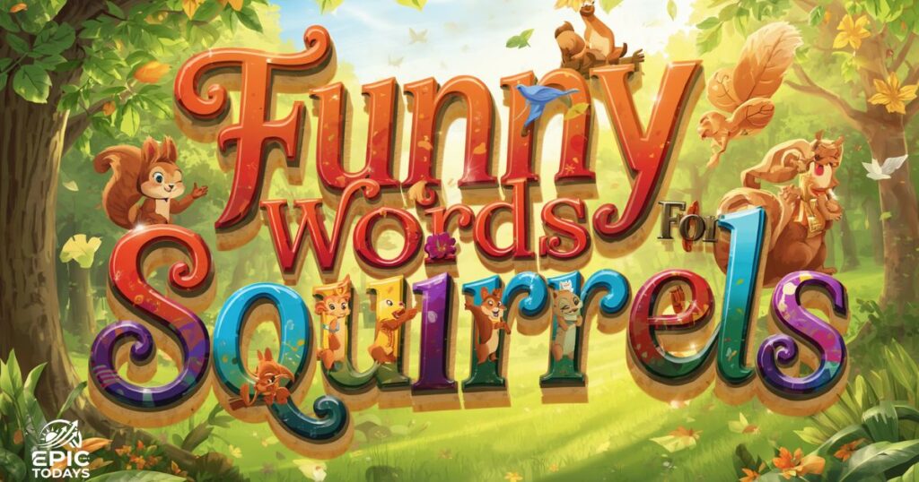 Funny Words For Squirrels
