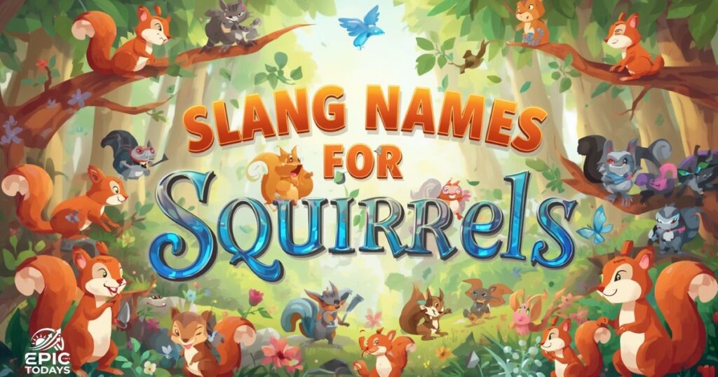 Slang Names For Squirrels
