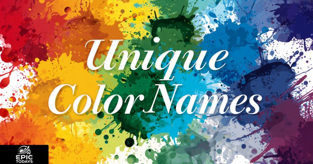 Unique Color Names